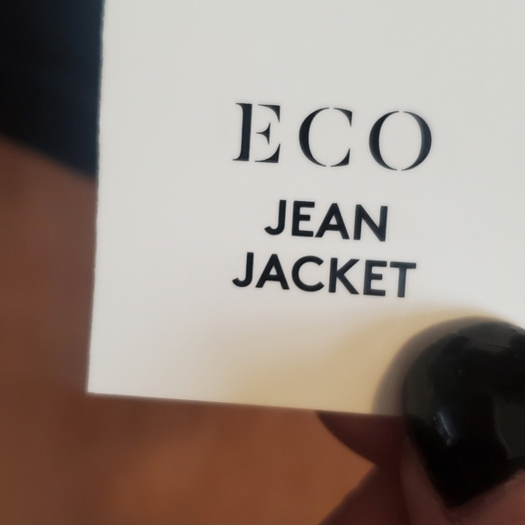 Liverpool BLACKl Denim Vest. NWT LARGE. Denim Vest - Picture 6 of 10